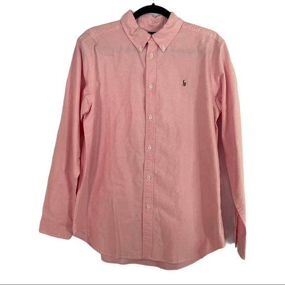 Ralph Lauren Pink Long Sleeve Button Down Shirt 20 - Picture 2 of 12